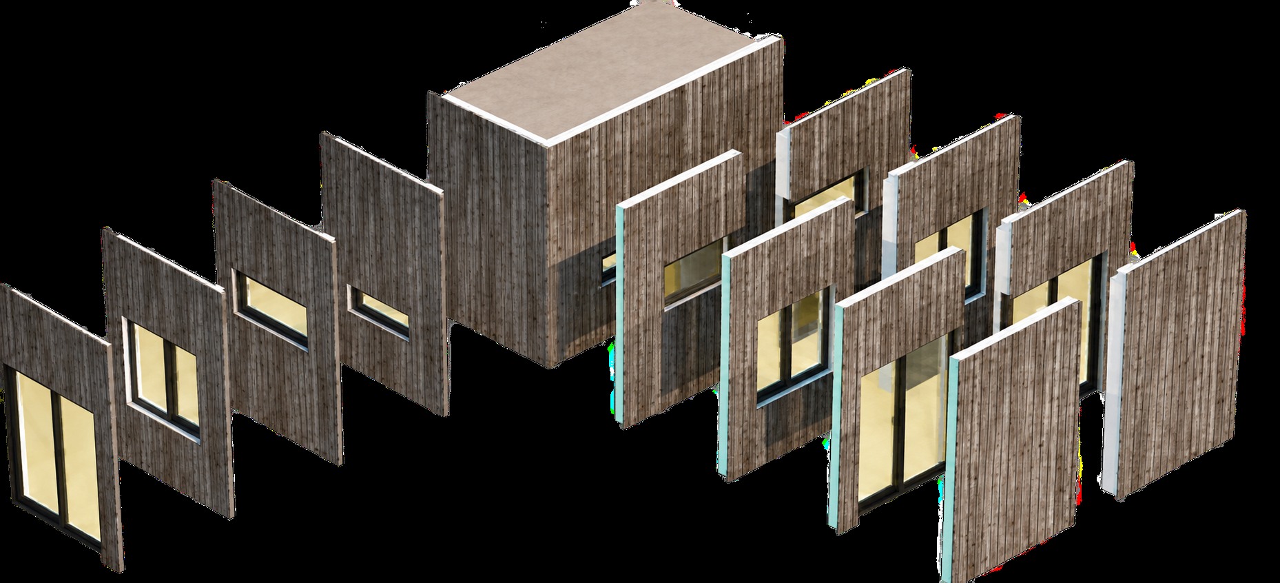 NP5 original panelisation illustration
