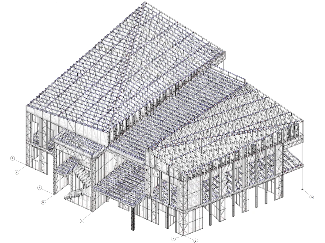 Original LGS project structural model