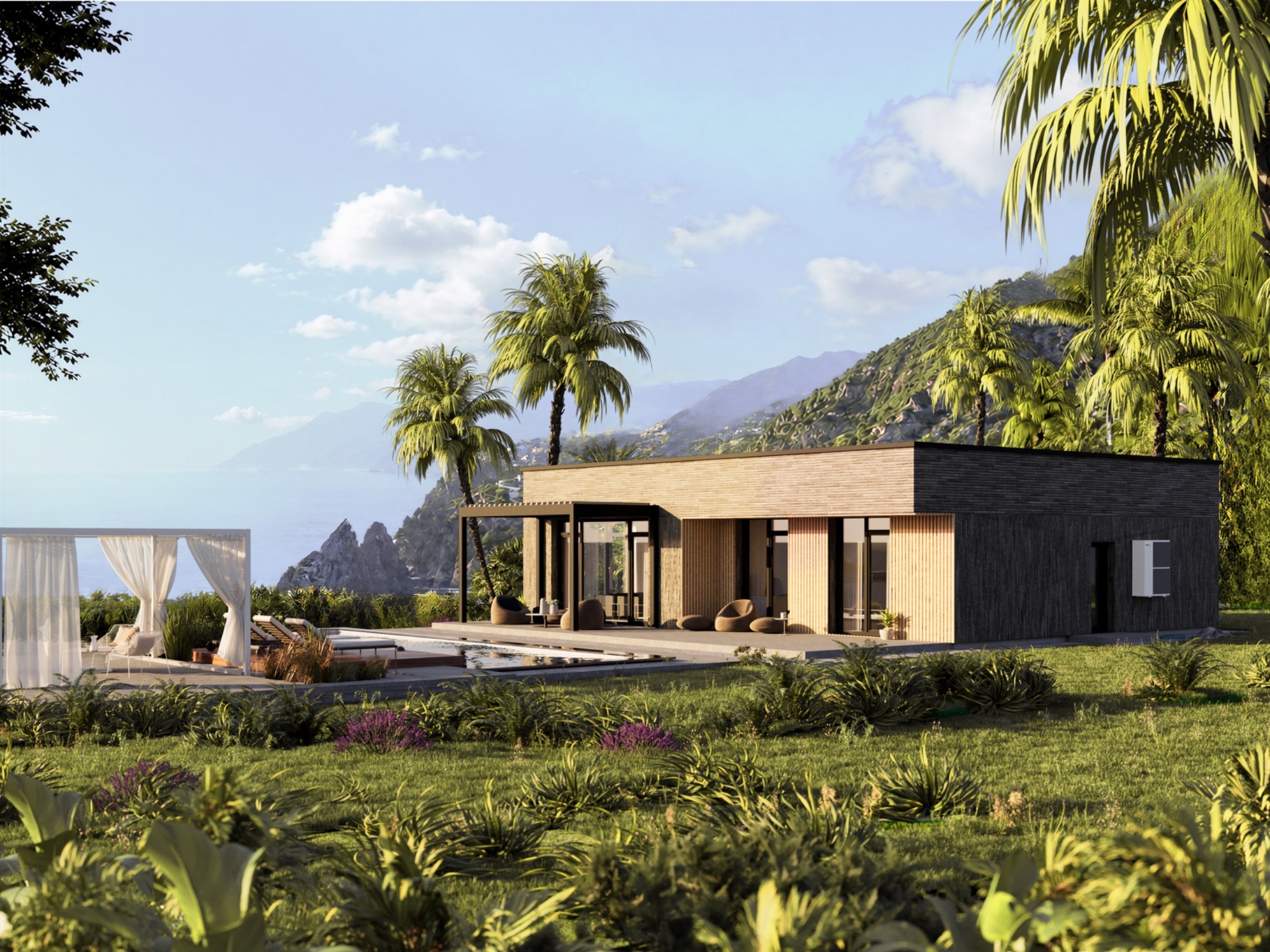 Escapement architectural visualisation