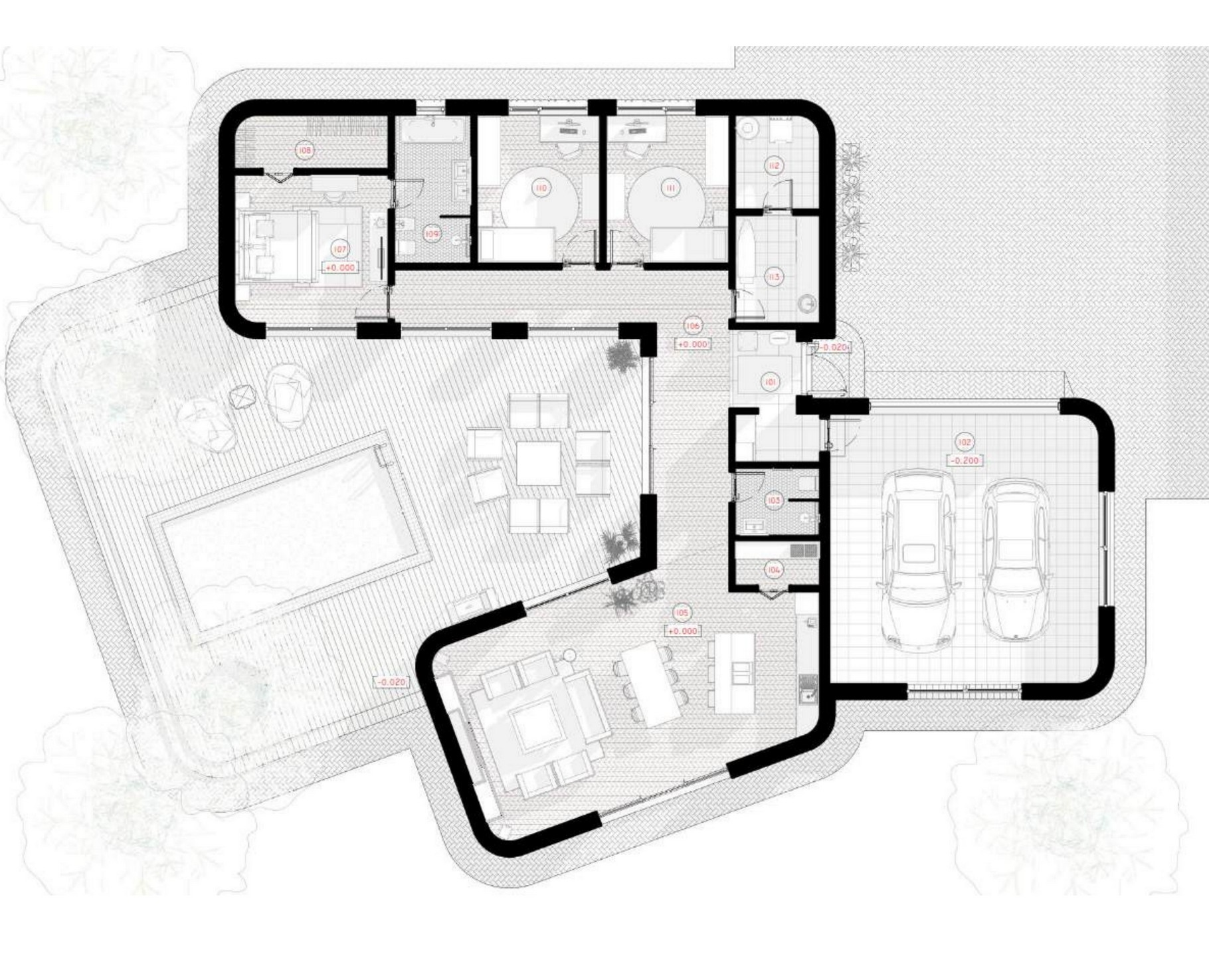The Rusty Box - original reference floor plan