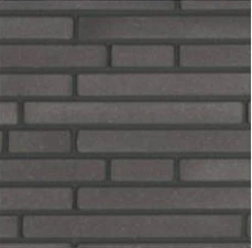 Dark brick-effect finish catalogue sample